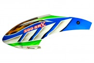 Airbrush Fiberglass  Blue Ocean Canopy - BLADE 200 SRX